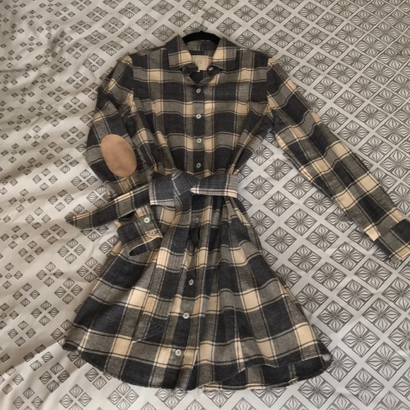 Bell Flannel Dress sz 6 - Picture 1 of 6